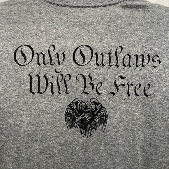 Grunt Style When Freedom Is Outlawed Men’s Size Medium Short Sleeve T-Shirt - Picture 6 of 6